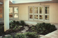 1981 custom home landscaped area