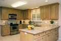 Houston Hunters Creek kitchen JOB BUILT cabinets
