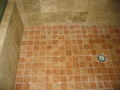 Houston Memorial bath shower floor