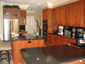 Houston kitchen designed with owner